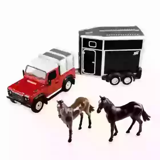 Britains Land Rover Horse Set